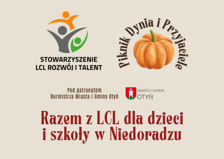 Stowarzysznie LCL Rozwój i Talent Piknik „Dynia i Przyjaciele”